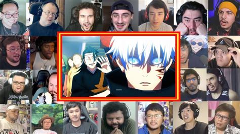 Reactors Jujutsu Kaisen Season Episode Reaction Mashup