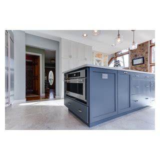 Modern White Kitchen Remodel Arnold Md Transitional Dc Metro By