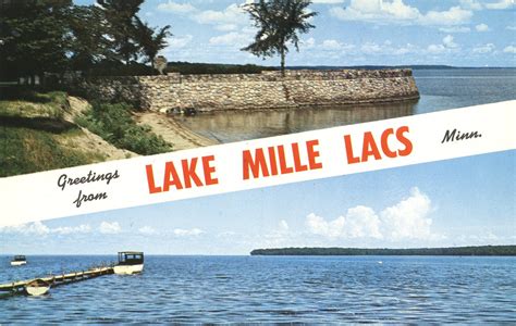 Greetings From Lake Mille Lacs Minnesota Home Of The Wall Flickr