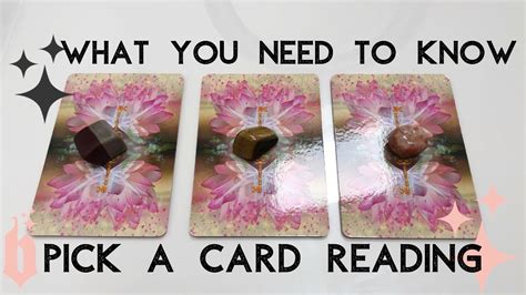 ⚡️what You Need To Know Right Now🔮pick A Card Reading🔮 Youtube