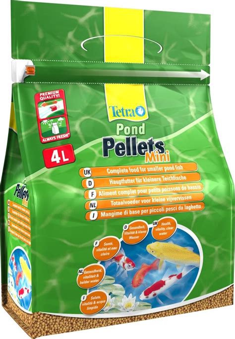 Tetra Pond Pellets Mini 4L 1050g Homeleigh Garden Centres