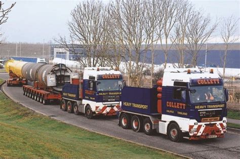 Man Collett Transport Trucks Haulage Old Lorries