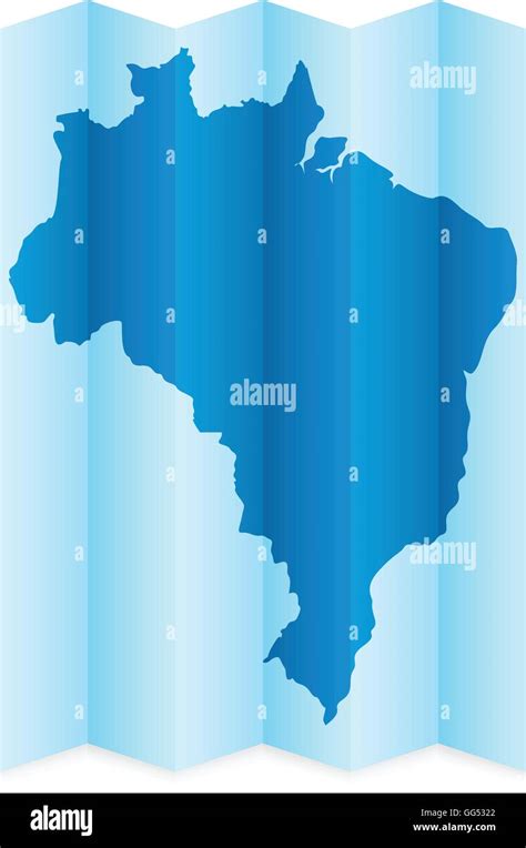 Brazil Map Stock Vector Images Alamy