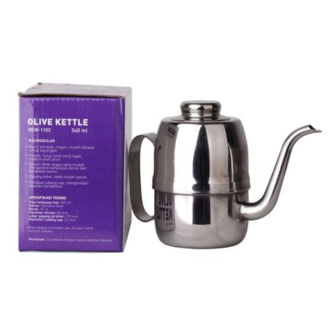 Jual Latina Olive Kettle 540 Ml Ceret Leher Angsa Original Kode 005