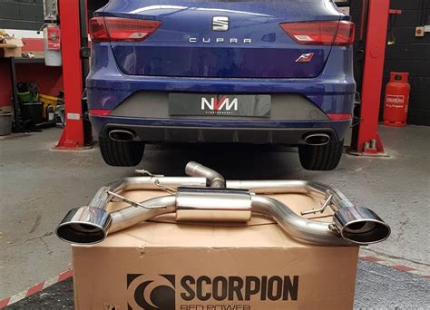 Seat Leon Cupra Estate Scorpion Exhaust System Nv Motorsport Uk