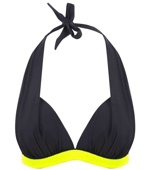 HALTER BIKINI biustonosz strój kąpielowy NEON Agrafka