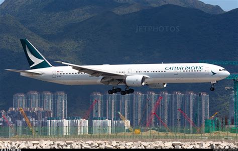 B HNF Boeing 777 367 Cathay Pacific Airways Sebsmeister JetPhotos