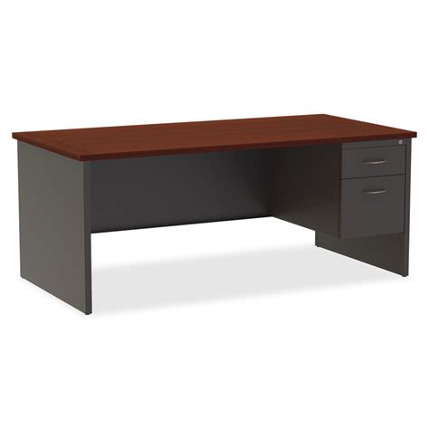 Lorell Fortress Modular Series Right Pedestal Desk Collections Lorell