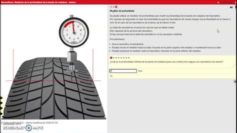 Neumaticos Medici N De Profundidad De La Banda De Rodadura Youtube