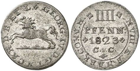 Pfennig George Iv Duchy Of Brunswick Numista