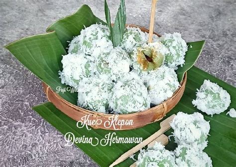 Resep Kue Klepon Devina Hermawan Oleh Puji Winarni Cookpad