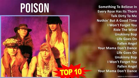 P O I S O N Mix Grandes Exitos Best Songs S Music Top Pop