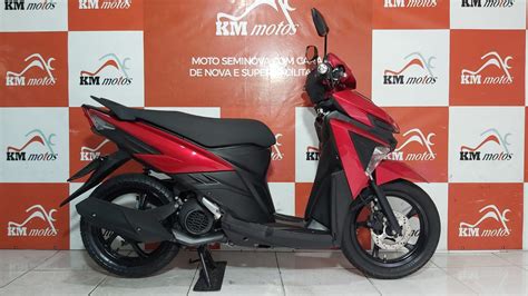 Yamaha Neo 125 UBS 2017 Vermelha KM Motos Sua Loja De Motos Seminovas