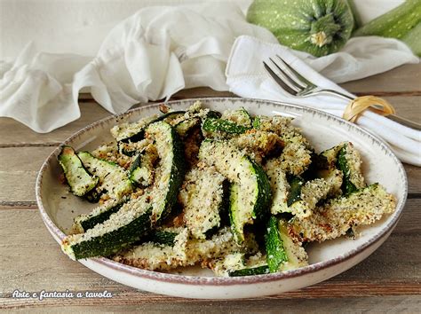 Zucchine Sabbiose In Friggitrice Ad Aria Arte E Fantasia Ad Aria