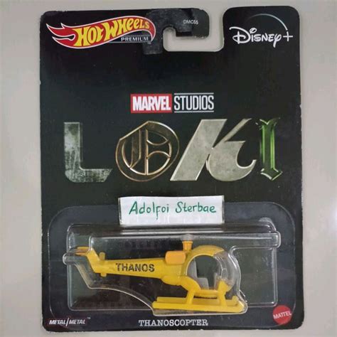 Jual Hotwheels Hot Wheels Thanoscopter Thanos Helicopter Pesawat Marvel Studios Loki Disney