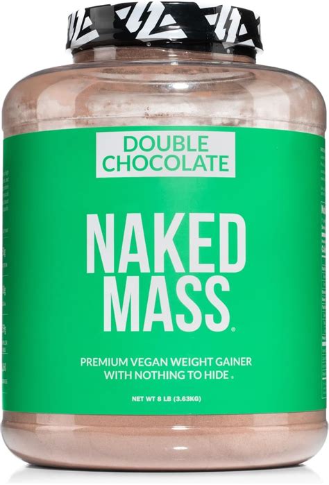 Amazon Naked Double Chocolate Vegan Mass Calories G Protein Nothing Artificial