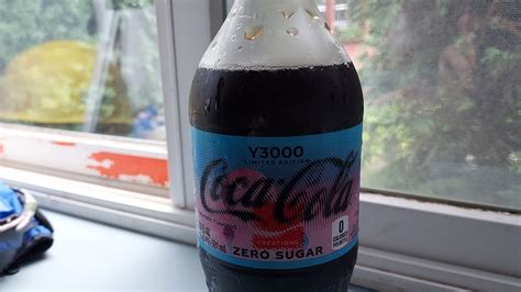 Limited Edition Coca Cola Y3000 Zero Sugar 20 FL OZ Bottle Sip N Review