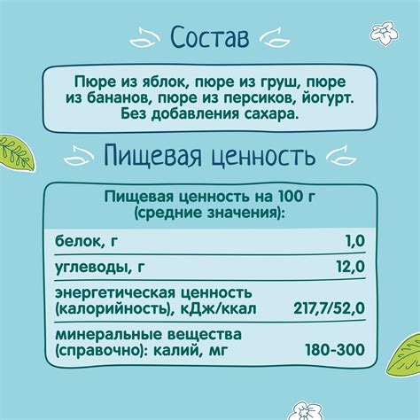 Пюре ФрутоНяня яблоко-груша-банан-персик с йогуртом 90г с 6месяцев ...