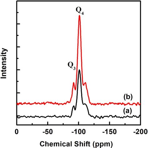 Solid State Si Mas Nmr Spectra Of A Pms And D Sgt Pms