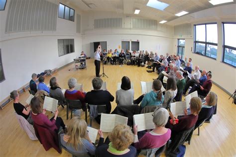 Rehearsing For The May Concert Wicklow Choral Society