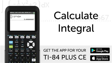 Calculate Integral Manual For Ti 84 Plus Ce Graphing Calculator Youtube