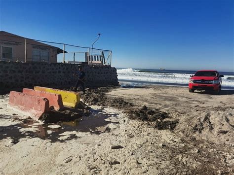 Advierten Autoridades Sobre Riesgos De Marea Alta En Rosarito