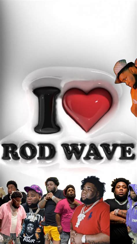 Rod Wave In Rod Wave Collage Rod Wave Collage Wallpaper Baby