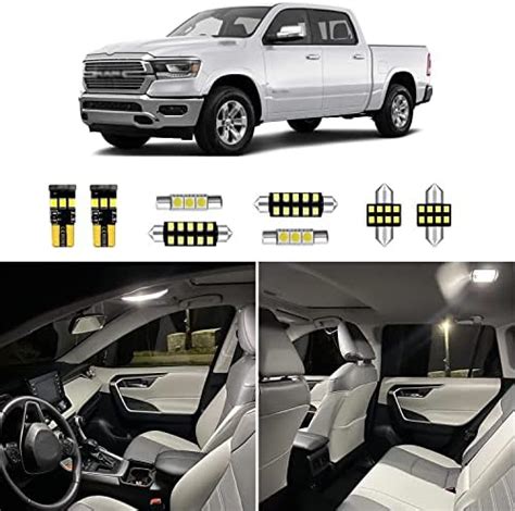 Amazon Autogine Piece White Interior Led Lights Kit For