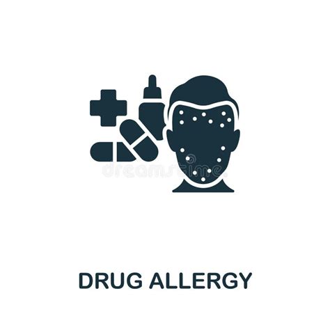 Allergic Rhinitis Icon Monochrome Simple Allergy Icon For Templates