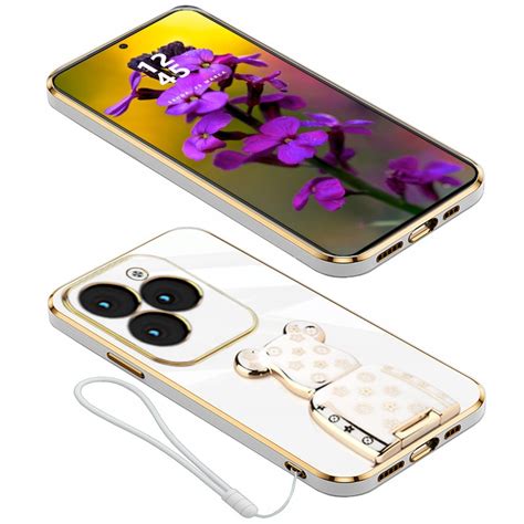 Plecki Rcbr Do Infinix Hot Pro G Tecno Spark Pro Teddy Bear Case Bia Y Por Wnaj Ceny