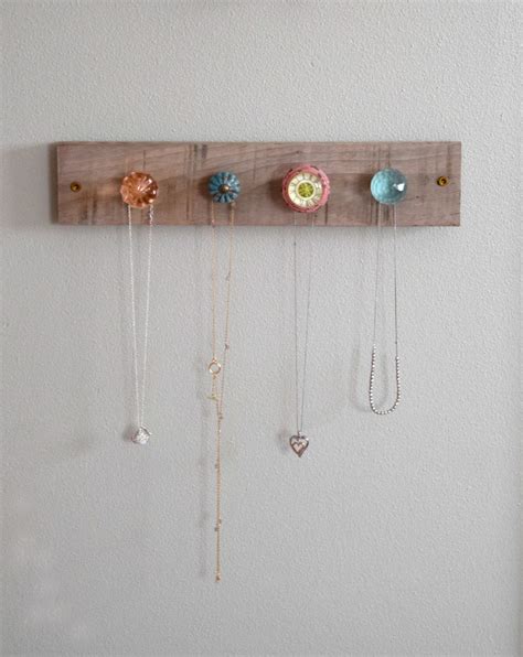 Charming and Easy DIY Jewelry Wall Display