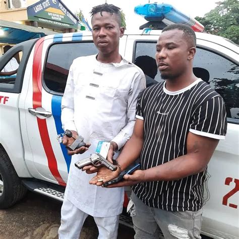 Rrs Operatives Arrest Armed Robbers Recover One Locally Made Gun Two