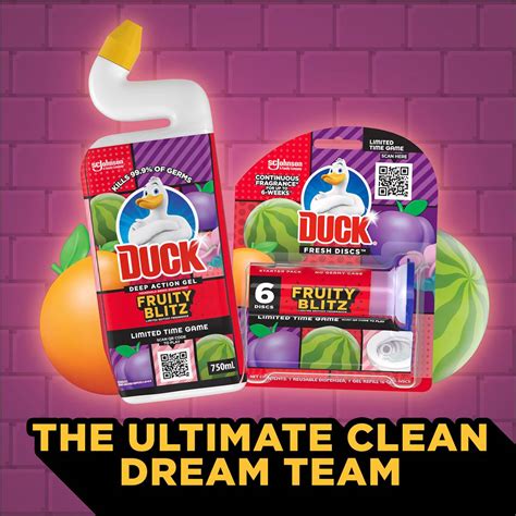 Duck Fresh Discs Toilet Cleaner Limited Edition Ml Woolworths