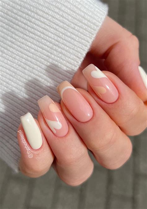 Coffin Thin French Tip Nails Atelier Yuwa Ciao Jp