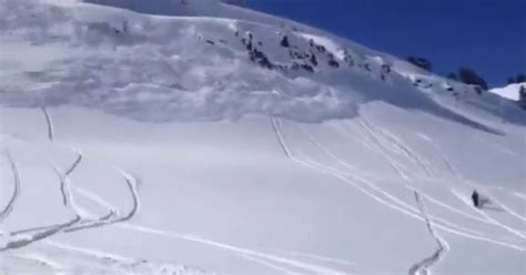 Video Skier Triggers Avalanche Fox 8 Cleveland Wjw