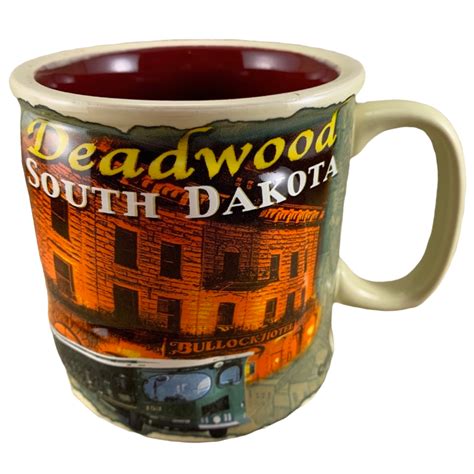 Deadwood South Dakota Wild Bill Hickok Mug Rpg Souvenirs Mug Barista