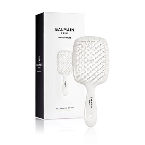 Balmain Paris Hair Couture Detangling Spa Brush White