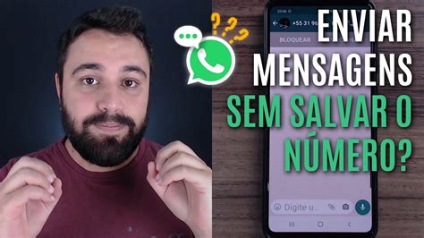 Como Enviar Mensagens Pelo Whatsapp Sem Salvar O N Mero Da Pesssoa