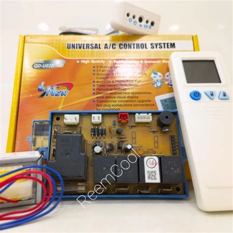 Aircon Universal PCB Board Aircon Control System With Remote Non