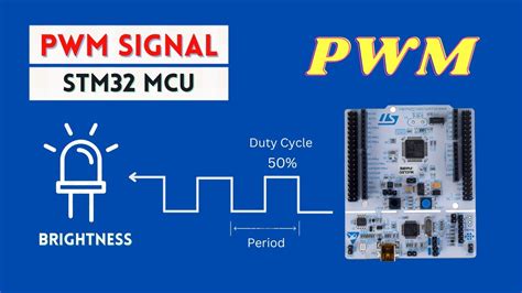 Generate PWM Signal In STM32 Microcontroller Brightness Control Of LED