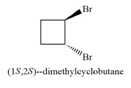 Draw All Possible Isomers Of Dibromo Cyclobutane Determine The R S