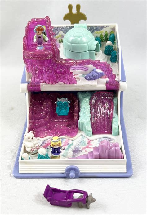 Polly Pocket Bluebird Toys 1995 Sparkle Snowland Enchanted Story