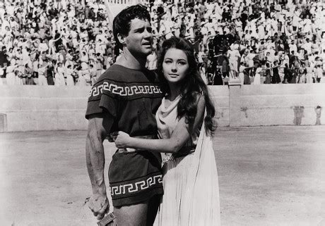 Steve Reeves Christine Kaufmann Editorial Stock Photo Stock Image