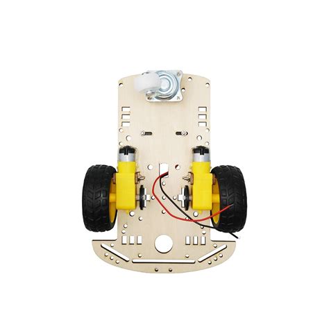 Wood 2WD Robot Smart Car Chassis Kits With Code Sp Vicedeal