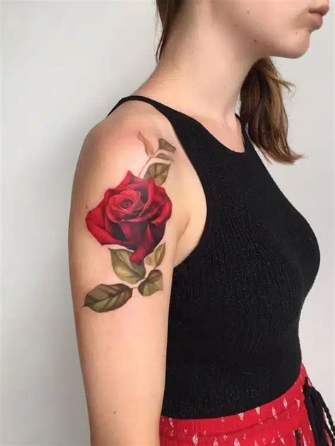 Latest Rose Tattoo Designs On Hand