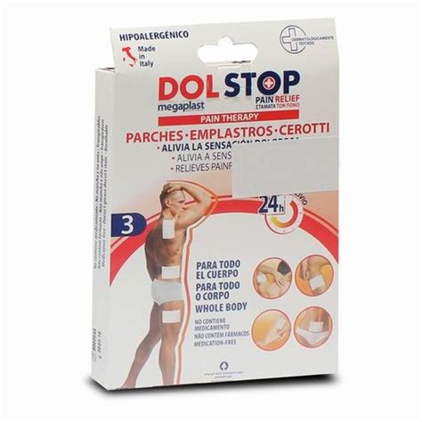 Pack De Parches Para El Dolor Muscular Dolstop Con Ofertas En