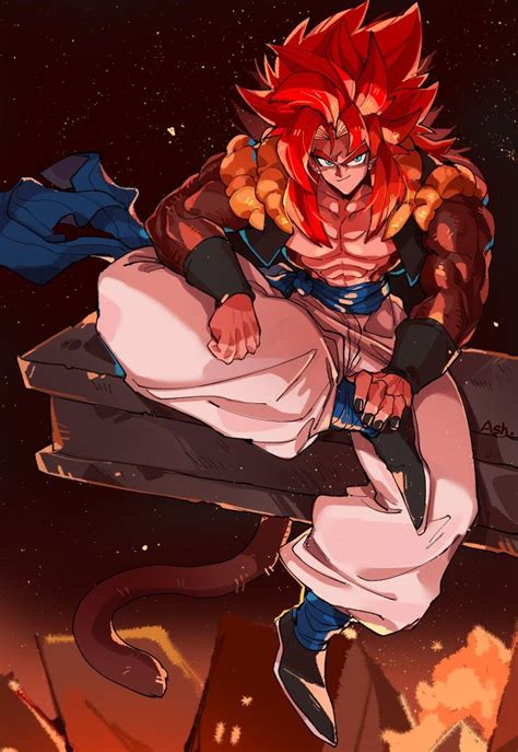 Save And Follow Gogeta • Ssj4 • Dragon Ball Gt Dessin Sangoku