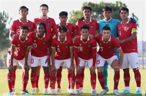 Rapor Hasil Uji Coba Timnas Indonesia U 20 Selama TC Di Turki Cetak 12