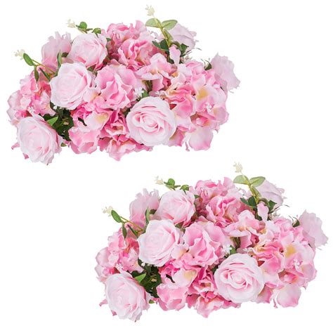 Blosmon Artificial Flower Kissing Balls For Wedding Table Centerpieces