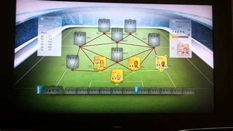 Squad Builder FUT 14 Équipe Ligue 1 pour 10 000 crédits YouTube